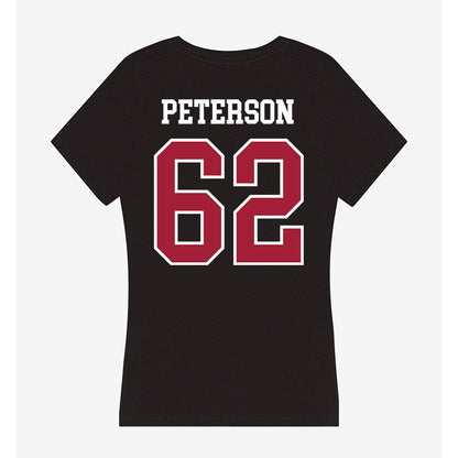 Alabama - NCAA Football : Davis Peterson - Women's V-Neck T-Shirt-1