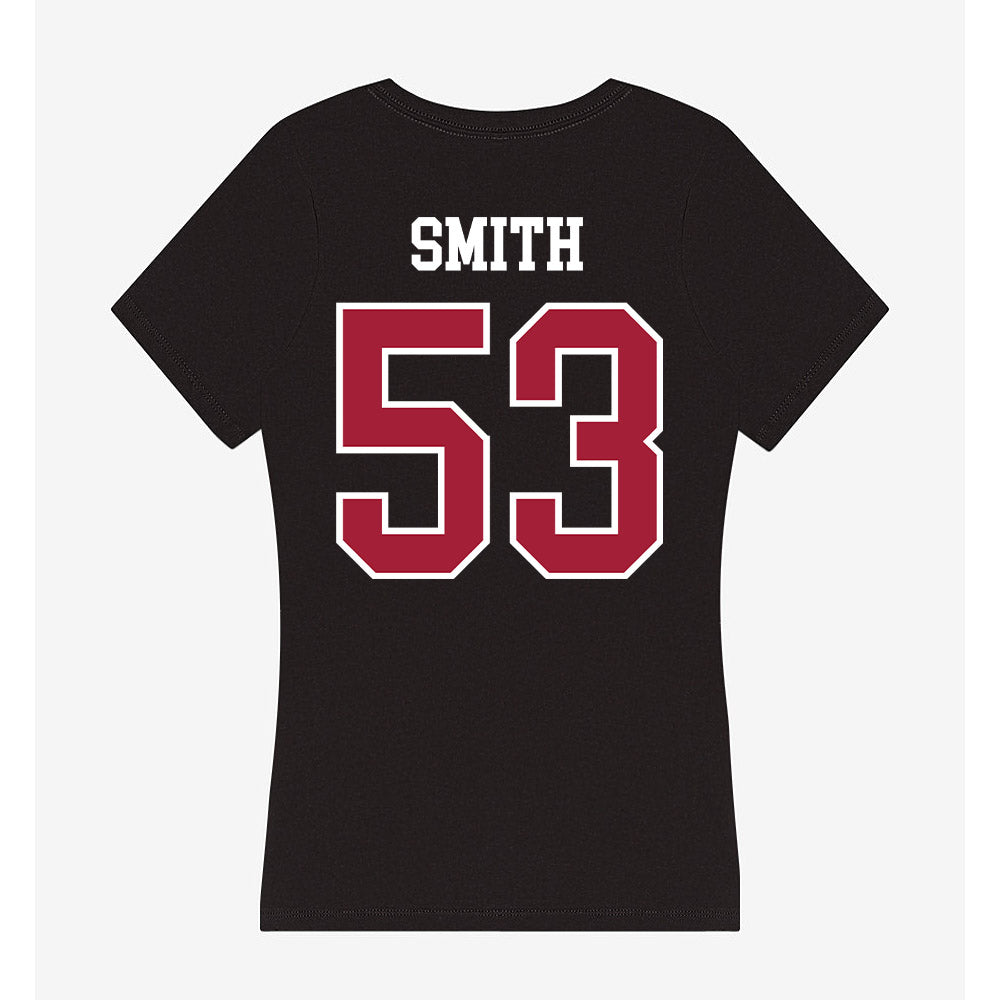 Alabama - NCAA Football : Mac Smith - Women's V-Neck T-Shirt-1