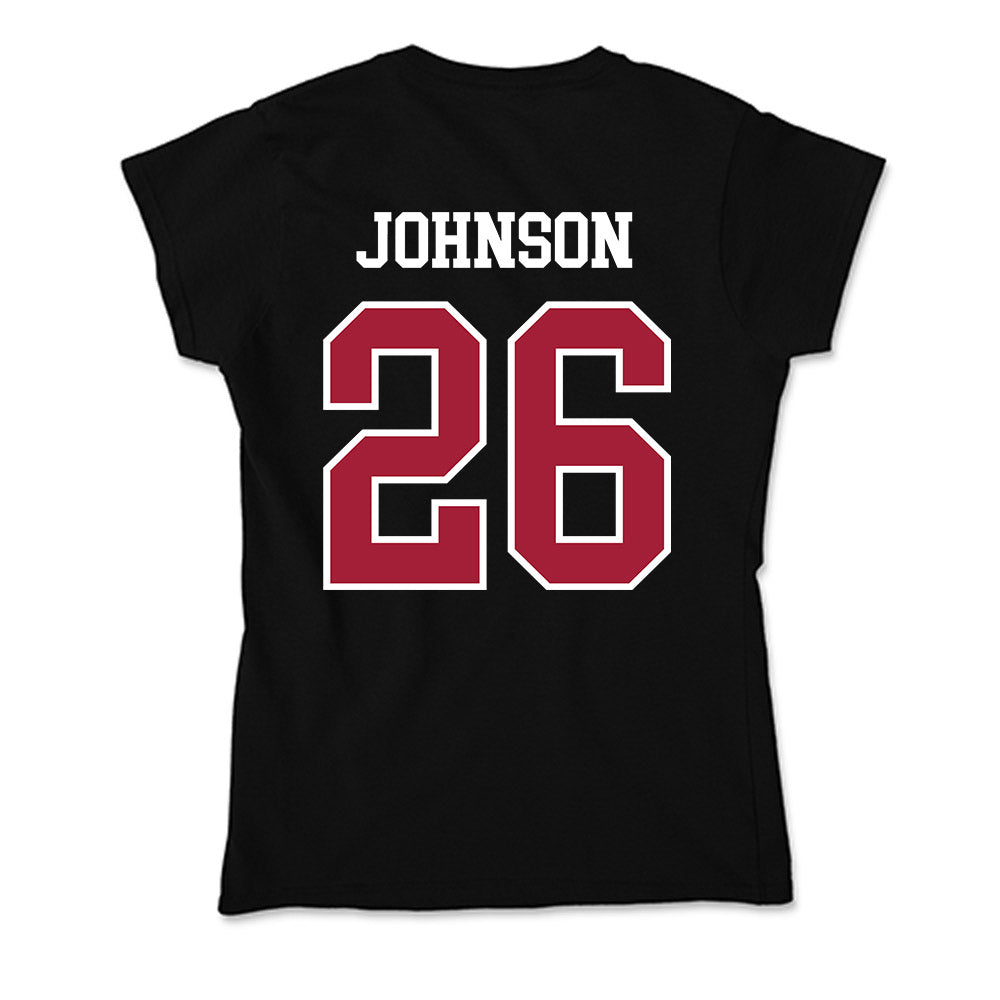 Alabama - NCAA Baseball : Zack Johnson - Soft Style Women’s T-Shirt-1