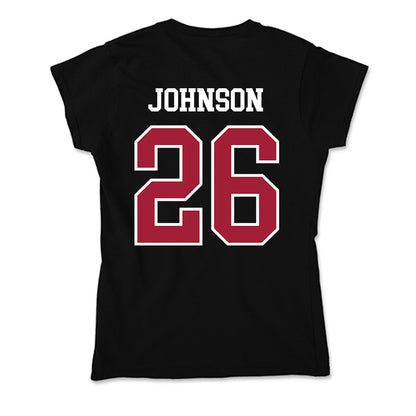 Alabama - NCAA Baseball : Zack Johnson - Soft Style Women’s T-Shirt-1