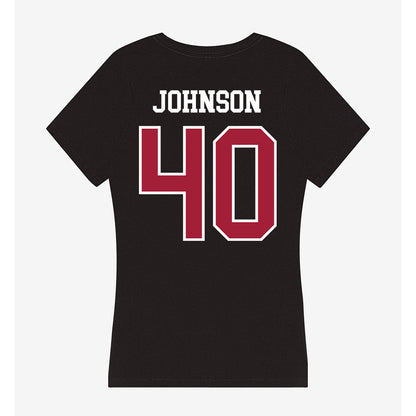Alabama - NCAA Football : Grant Johnson - Women's V-Neck T-Shirt-1