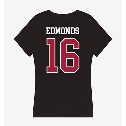Alabama - NCAA Football : Jorden Edmonds - Women's V-Neck T-Shirt-1