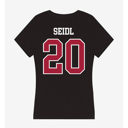 Alabama - Baseball Alumni : Tommy Seidl - Women's V-Neck T-Shirt-1