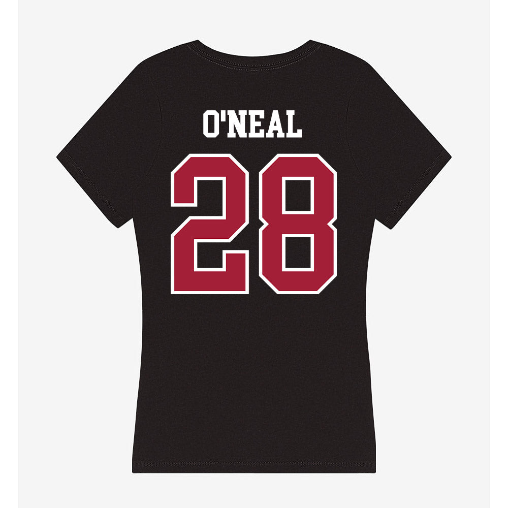 Alabama - NCAA Football : Carmelo O'Neal - Women's V-Neck T-Shirt-1