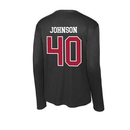 Alabama - NCAA Football : Grant Johnson - Activewear Long Sleeve T-Shirt-1