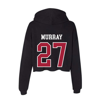 Alabama - NCAA Football : Elijah Murray - Women's Crop Fleece Hoodie-1