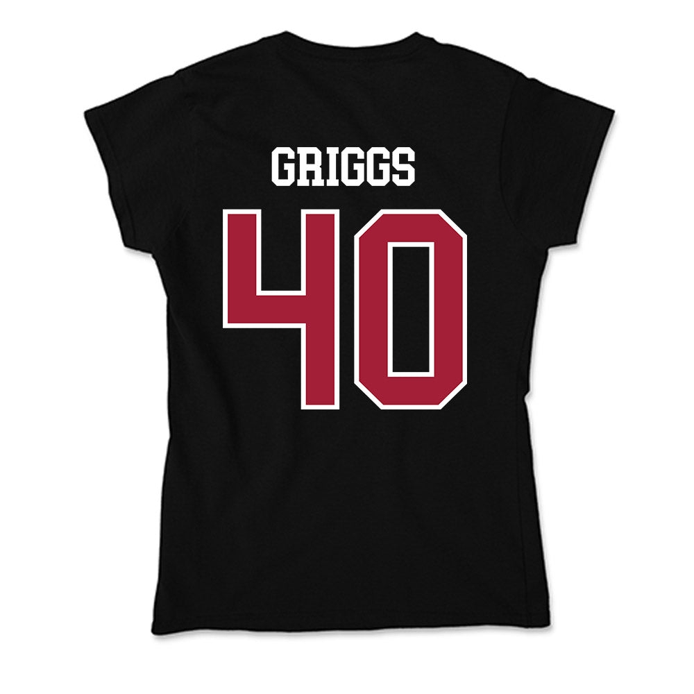 Alabama - Baseball Alumni : Sean Griggs - Soft Style Women’s T-Shirt-1