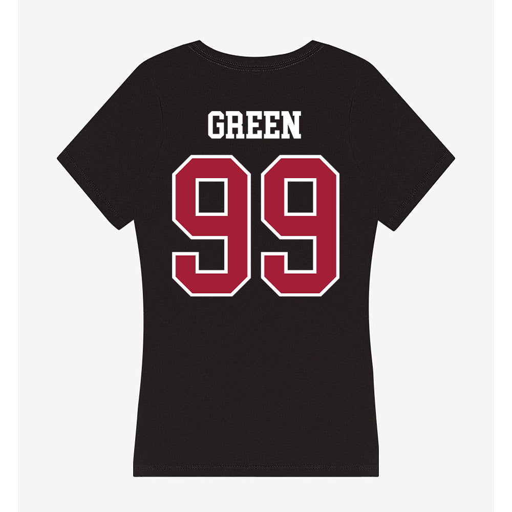Alabama - NCAA Football : Terrance Green - Women's V-Neck T-Shirt-1