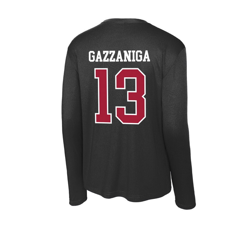 Alabama - NCAA Football : John Gazzaniga - Activewear Long Sleeve T-Shirt-1