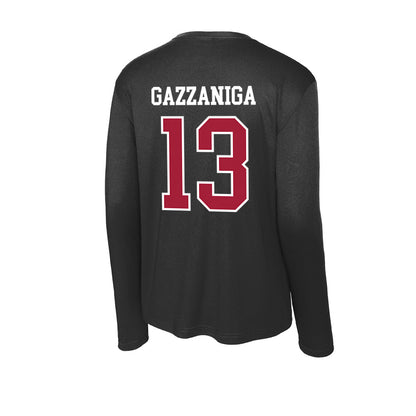 Alabama - NCAA Football : John Gazzaniga - Activewear Long Sleeve T-Shirt-1