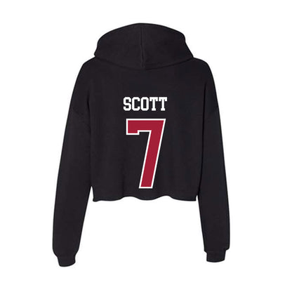 Alabama - NCAA Football : Rico Scott - Women's Crop Fleece Hoodie-1