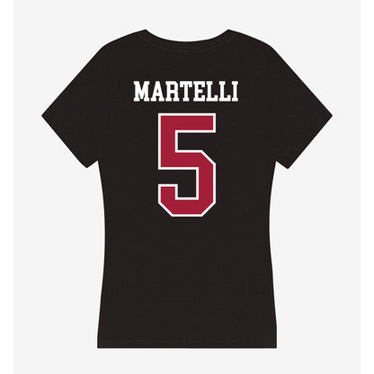 Alabama - NCAA Women's Soccer : Soph Martelli - Women's V-Neck T-Shirt-1
