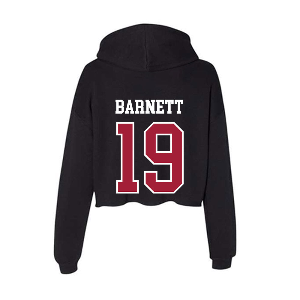 Alabama - NCAA Baseball : Caleb Barnett - Women's Crop Fleece Hoodie-1