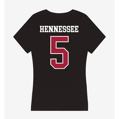 Alabama - NCAA Women's Volleyball : Laney Hennessee - Women's V-Neck T-Shirt-1