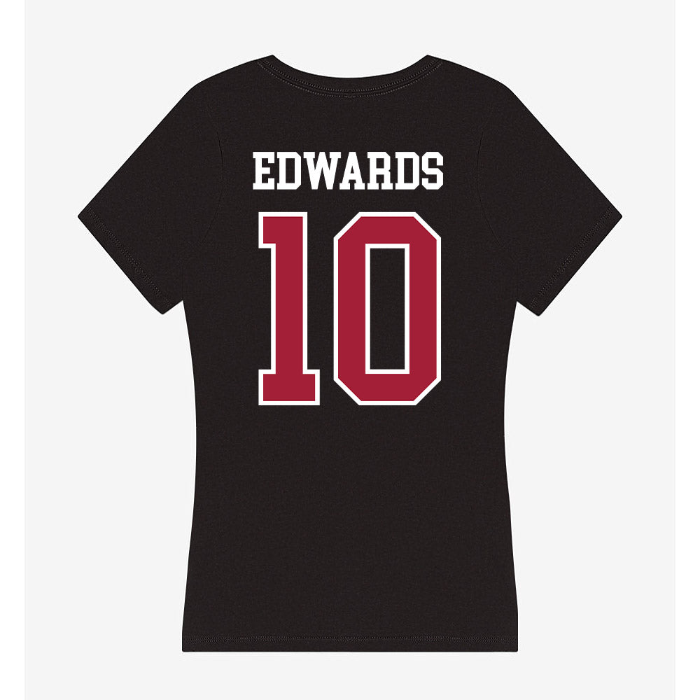 Alabama - NCAA Football : Jireh Edwards - Women's V-Neck T-Shirt-1