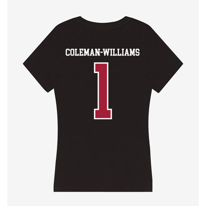 Alabama - NCAA Football : Ryan Coleman-Williams - Women's V-Neck T-Shirt-1