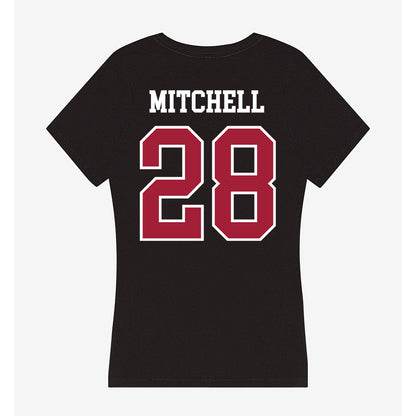 Alabama - NCAA Baseball : Sam Mitchell - Women's V-Neck T-Shirt-1