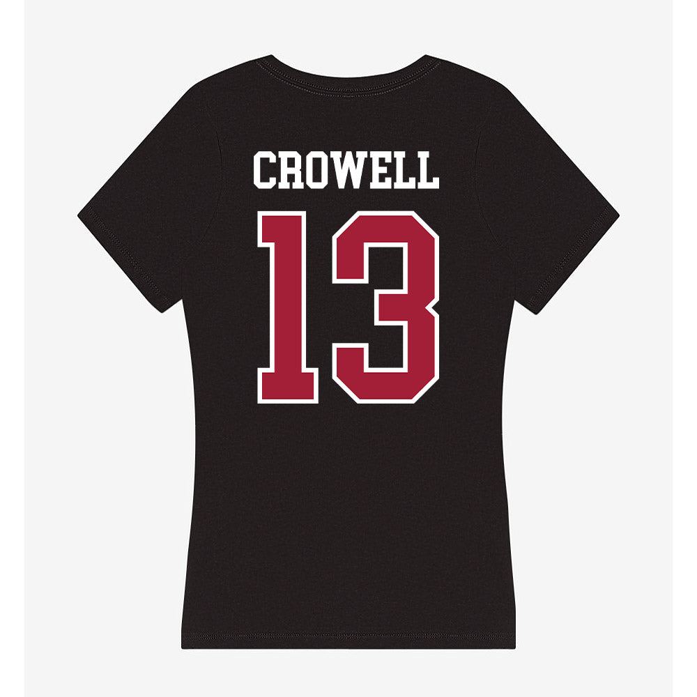 Alabama - NCAA Football : EJ Crowell - Women's V-Neck T-Shirt-1