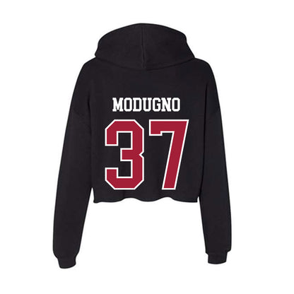 Alabama - Baseball Alumni : Andre Modugno - Women's Crop Fleece Hoodie-1