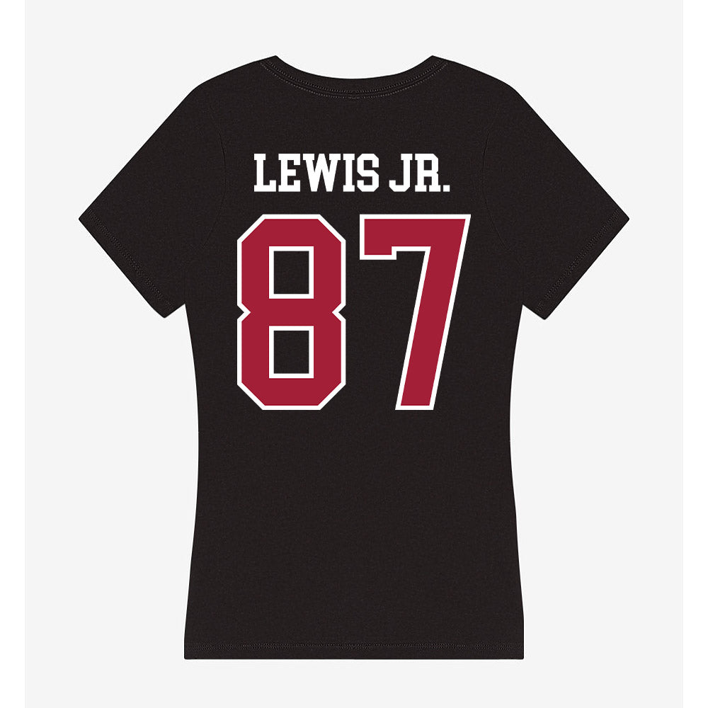 Alabama - NCAA Football : Danny Lewis Jr. - Women's V-Neck T-Shirt-1