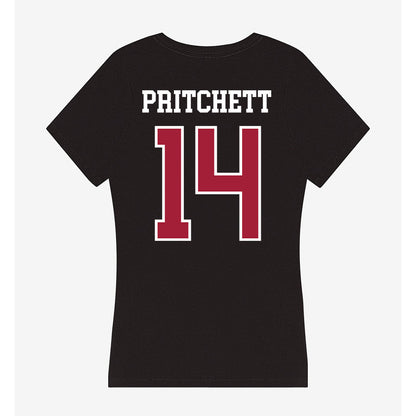 Alabama - NCAA Football : Marshall Pritchett - Women's V-Neck T-Shirt-1