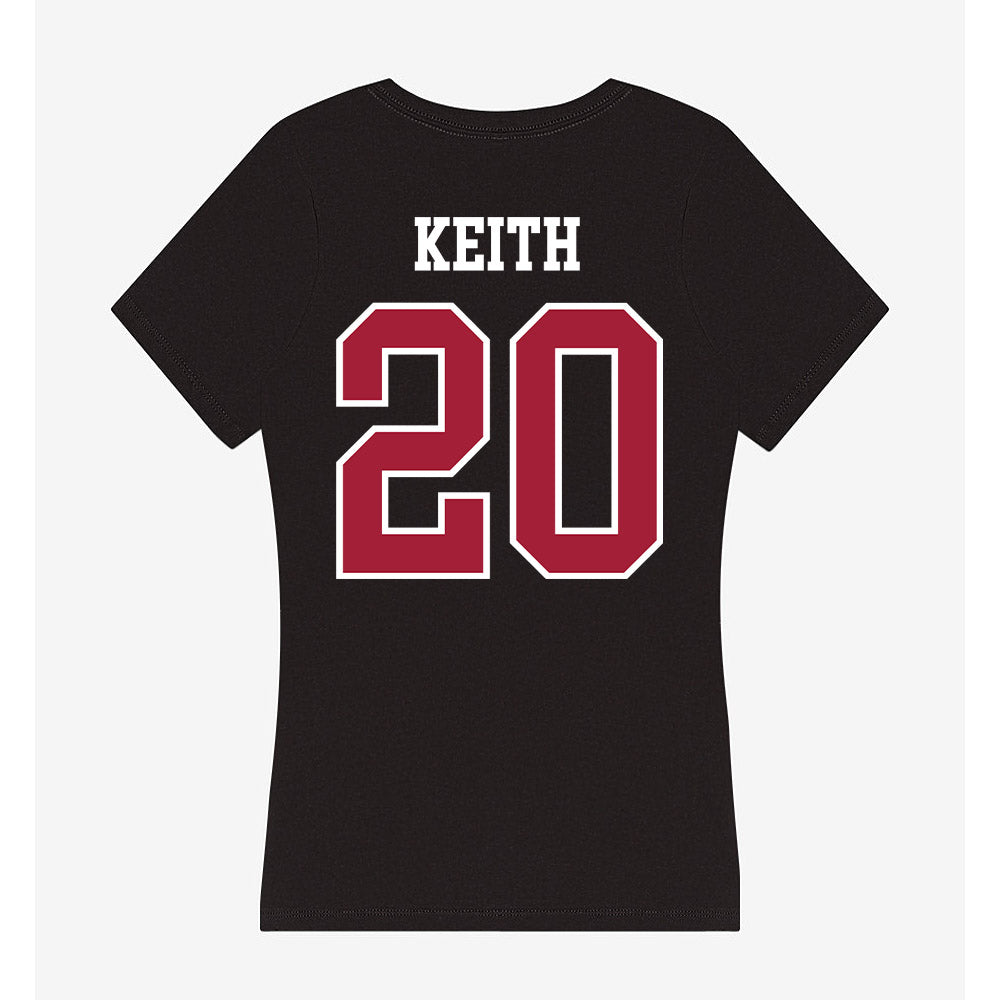 Alabama - NCAA Football : Khalifa Keith - Women's V-Neck T-Shirt-1