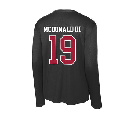 Alabama - NCAA Football : Chuck McDonald III - Activewear Long Sleeve T-Shirt-1