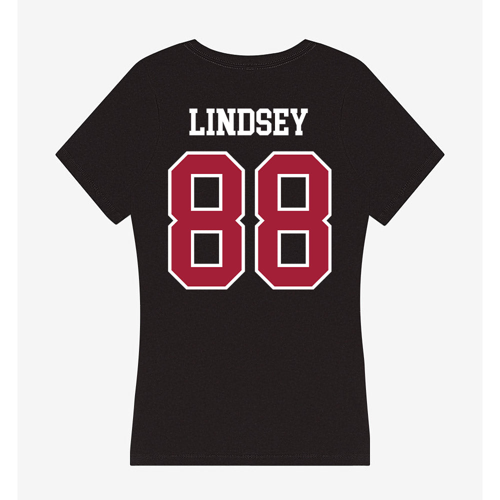 Alabama - NCAA Football : Jay Lindsey - Women's V-Neck T-Shirt-1