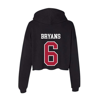 Alabama - Baseball Alumni : Beau Bryans - Women's Crop Fleece Hoodie-1