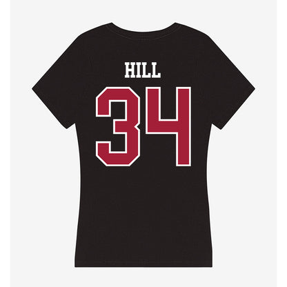 Alabama - NCAA Football : London Hill - Women's V-Neck T-Shirt-1