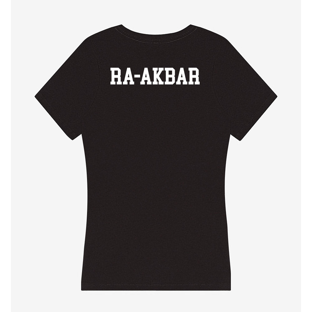 Alabama - NCAA Women's Gymnastics : Azaraya Ra-Akbar - Women's V-Neck T-Shirt-1