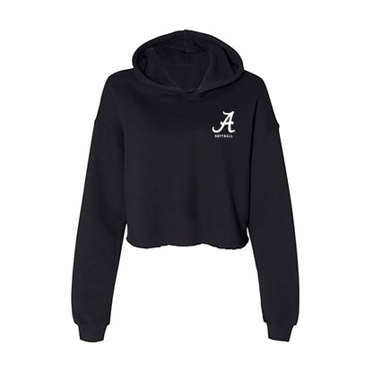 Alabama - NCAA Softball : Gerritt Griggs - Women's Crop Fleece Hoodie-0
