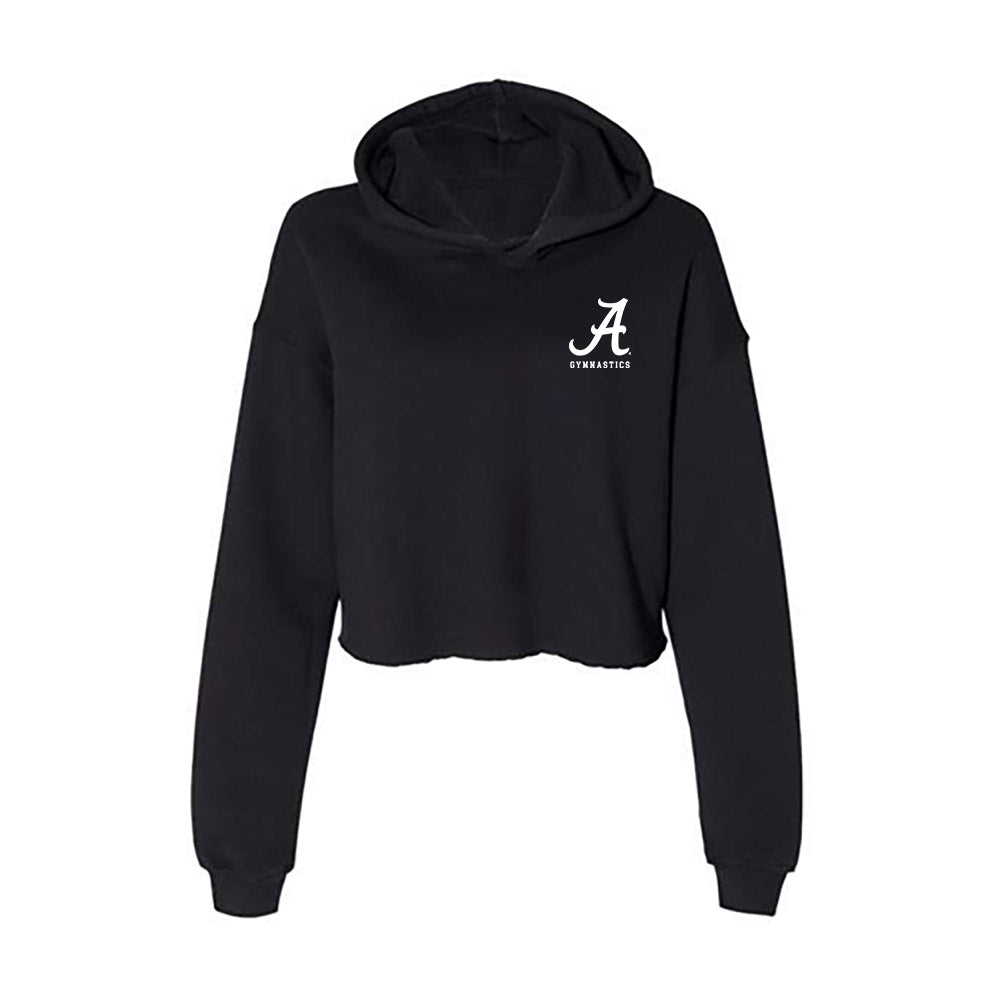 Alabama - NCAA Women's Gymnastics : Love Birt - Women's Crop Fleece Hoodie-0