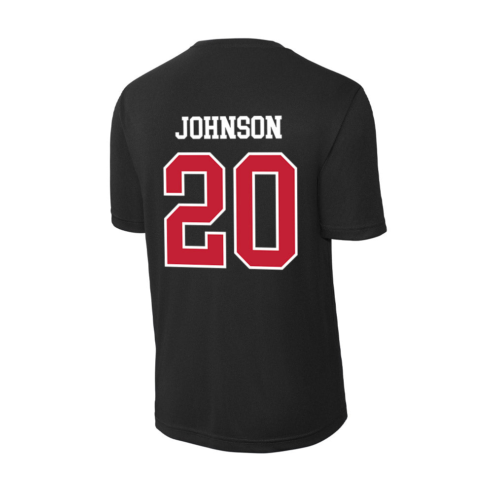Ohio State - NCAA Football : Cincere Johnson - Activewear T-Shirt-1