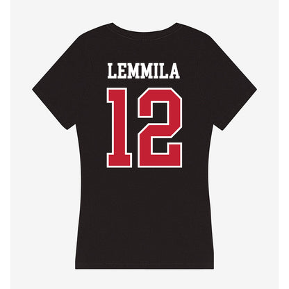Ohio State - NCAA Women's Basketball : Elsa Lemmila - Women's V-Neck T-Shirt-1