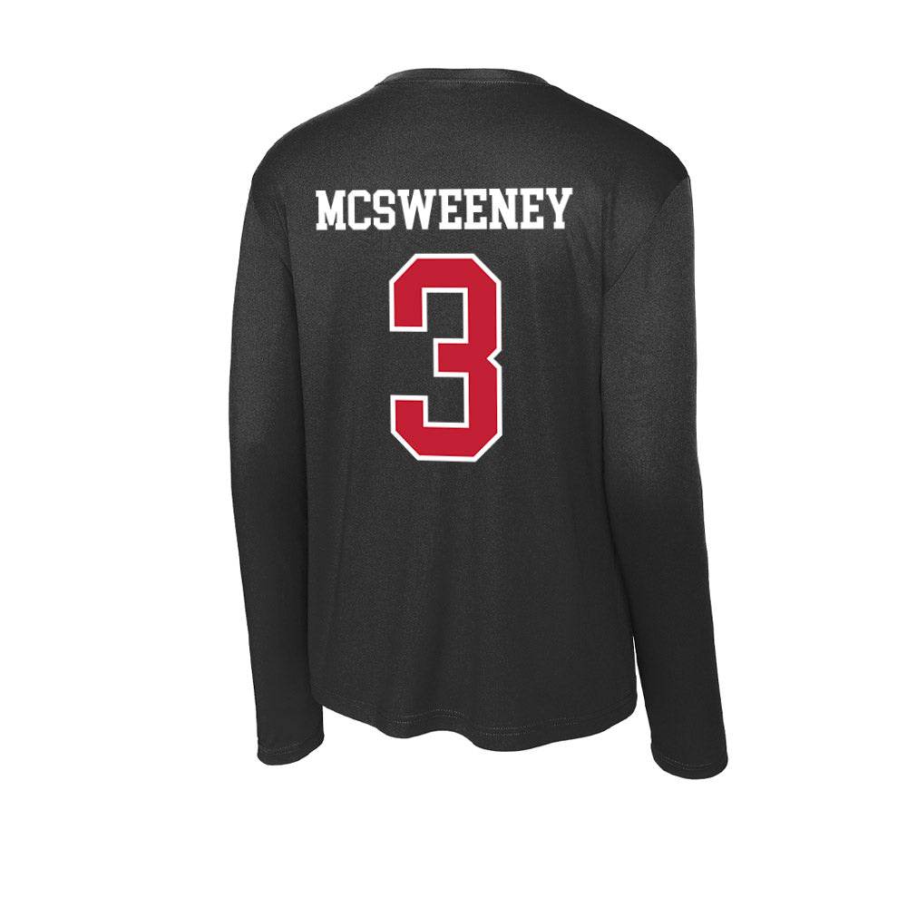 Ohio State - NCAA Women's Soccer : Mia McSweeney - Activewear Long Sleeve T-Shirt-1