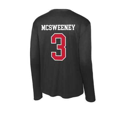Ohio State - NCAA Women's Soccer : Mia McSweeney - Activewear Long Sleeve T-Shirt-1