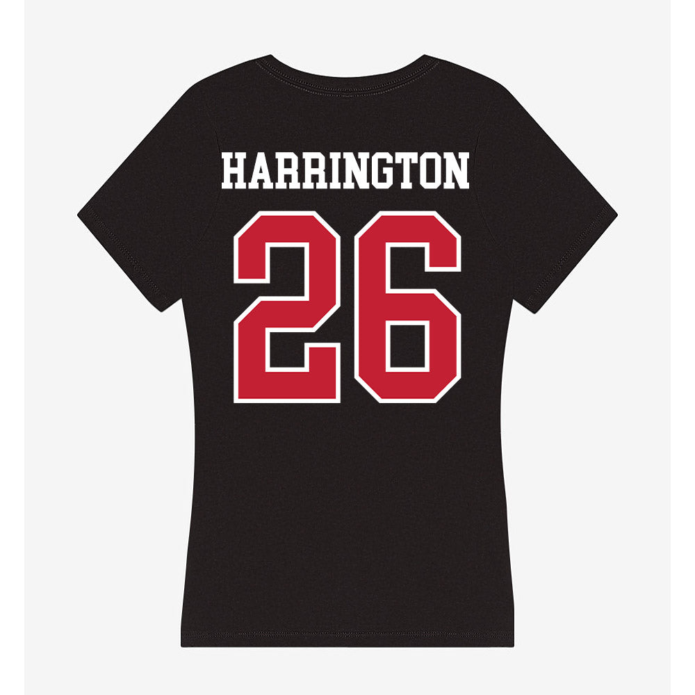 Ohio State - NCAA Women's Lacrosse : Makena Harrington - Women's V-Neck T-Shirt-1