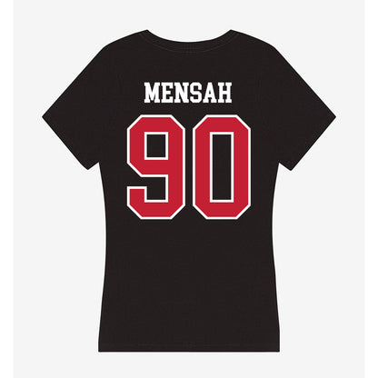 Ohio State - NCAA Football : Eric Mensah - Women's V-Neck T-Shirt-1