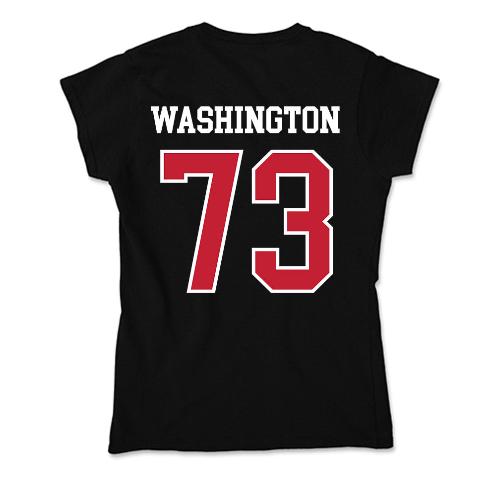 Ohio State - NCAA Football : Vasean Washington - Soft Style Women’s T-Shirt-1