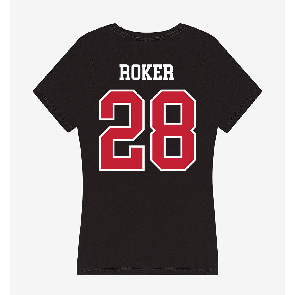 Ohio State - NCAA Football : Leroy Roker - Women's V-Neck T-Shirt-1