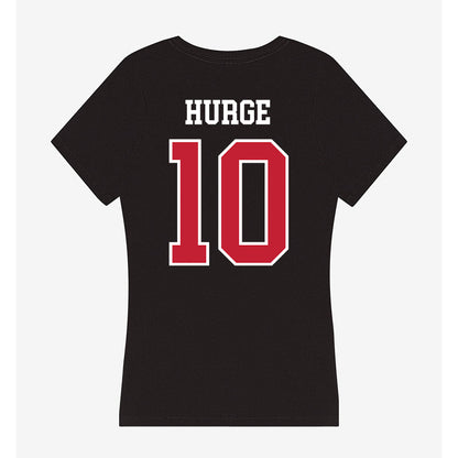 Ohio State - NCAA Men's Soccer : Aaron Hurge - Women's V-Neck T-Shirt-1