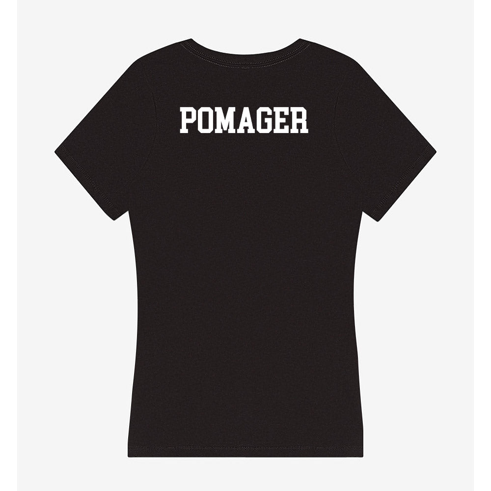 Ohio State - NCAA Women's Gymnastics : Jaylyn Pomager - Women's V-Neck T-Shirt-1