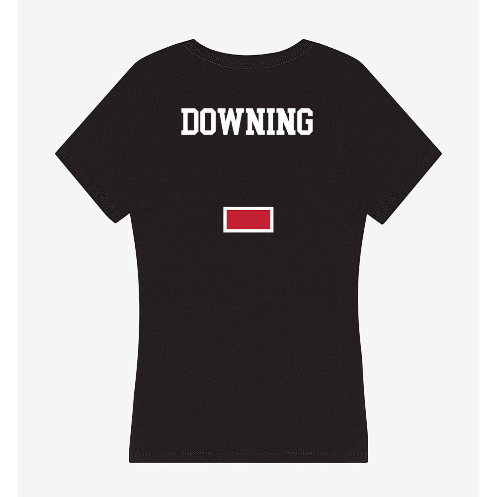 Ohio State - NCAA Wrestling : Patrick Downing - Women's V-Neck T-Shirt-1