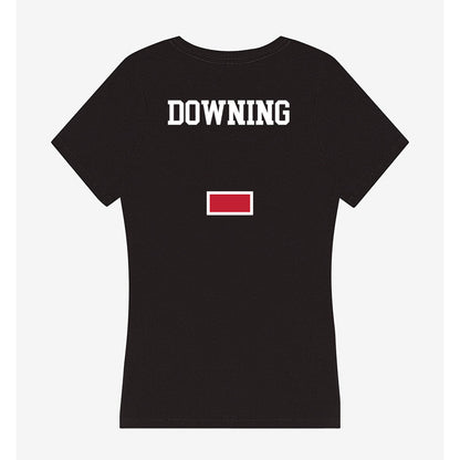 Ohio State - NCAA Wrestling : Patrick Downing - Women's V-Neck T-Shirt-1