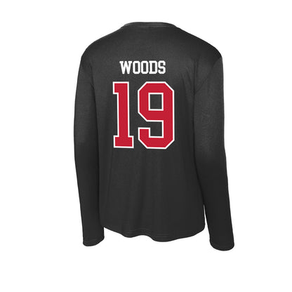 Ohio State - NCAA Football : Jordyn Woods - Activewear Long Sleeve T-Shirt-1