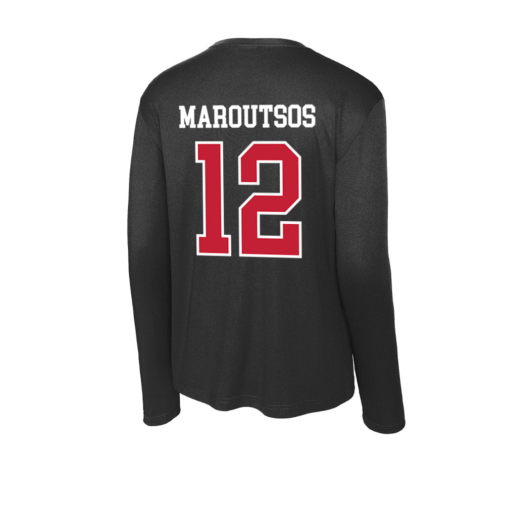 Ohio State - NCAA Women's Lacrosse : Catie Maroutsos - Activewear Long Sleeve T-Shirt-1