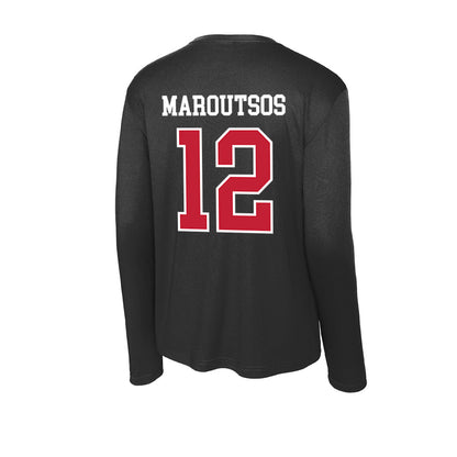 Ohio State - NCAA Women's Lacrosse : Catie Maroutsos - Activewear Long Sleeve T-Shirt-1