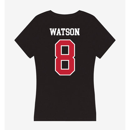 Ohio State - NCAA Men's Lacrosse : Finley Watson - Women's V-Neck T-Shirt-1