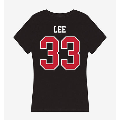 Ohio State - NCAA Football : Eli Lee - Women's V-Neck T-Shirt-1